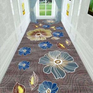 Dywany dywany 3D dywany geometryczne proste korytarz korytarza mata sypialnia dywaniki kuchenne Dywaniki nowoczesne dekoracje dywan do salonu R230801