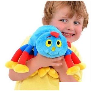 Плюшевые куклы шерстяные и тиг -паук 14 Soft Doll Toy Kids Gift 220419 Drop Delive Toys Gist