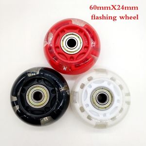 Skate Accessories roller skates flashing wheel children 60 mm 64 230801