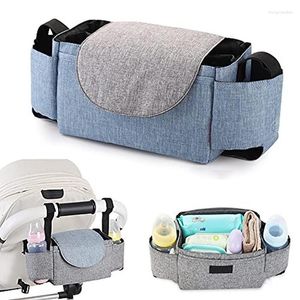 Storage Bags Universal Buggy Baby Pram Organizer Bottle Holder Multipurpose Stroller Accessory Caddy Diaper Nappy Bag