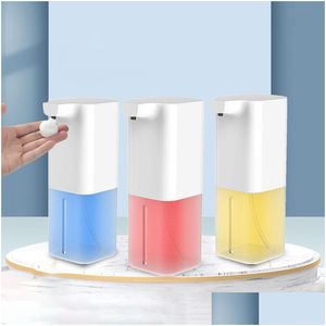 Liquid Soap Dispenser 350 ml Matic Sanitizer Hand Foam Dispensers Touchless Drop Delivery Home Trädgård Bad Badrumstillbehör DH0NY