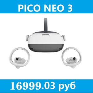 VR-Brille 3D 8K Pico Neo 3 Streaming-Spiel Erweitertes All-in-One-Virtual-Reality-Headset-Display 55 kostenlose Spiele 256 GB 230801