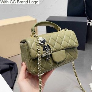 CC Cross Body Trend Portable Badge Women Shoulder Bag Luxury Designer Handbag Leather Lambskin Quilted Crossbody Bag Classic Flap Wallet Suitcases Card Holder M