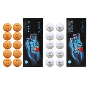 Masa Tenis Topları F2TC Sports Whiteorange Resmi 40mm Boyut Üç Yıldız Profesyonel 10 Paketler 230801