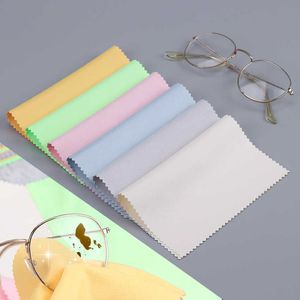 9PCS Lot High Quality Glasses Cleaner Microfiber Cleaning Cloth For Lens Phone Screen Cleaning Wipes Eyewear Accessories