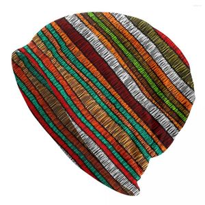 Beralar Retro Patchwork Kafataları Beanies Şapkalar Sıradan Unisex Street Caps Sıcak Çift Kullanımlı Bonnet Örgü