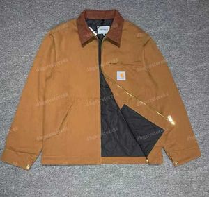 Carhart Designer-Herrenjacken, dick, Detroit, amerikanische Arbeitskleidung, Baumwolljacke, Männer, Frauen, Paar, Mantel, lockeres Design969SS