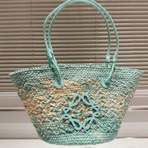 Designer väska Tygväskorna LuxuriousRaffia Summer Seaside Holiday Tote Bags Woman Shopping väska handväska axelväska crossbody väska sommarlov