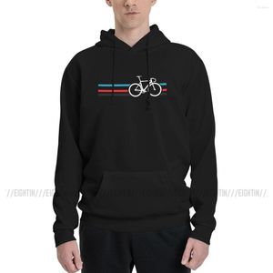 Men's Hoodies Bike Stripes Velodrome Bicycle Hoodie Men Novelty Couple Sweatshirt Shirt Purified Cotton Winter Hooded