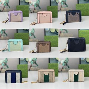 Men Wallets Designer Wallet Purse Ophidia French Flap Wallets Luxury Flap Woman Handbag Classic Zip Pocket Bag No16