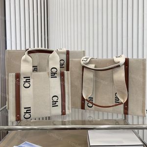 Women Chl Designer Tote Bag Top Quality Lady Luxury Shopping Bags Classic Fashion Shoulder Bag Canvas Leather Cross Body Handbags High Capacity Totes Bags