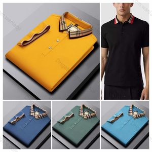 Designer High Shirt Men Fashion Cotton Women Polo T Korean Clothing Summer Luxury Top Men's Polos Shirts Sleeve T-shirt Original Single