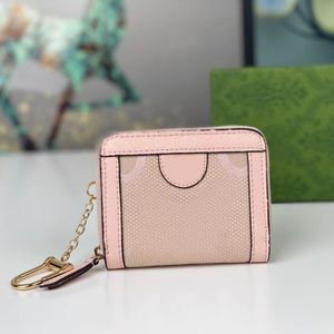 designer wallet luxury origina purse quality french flap card holder genuine leather style womens men purses mens key ring credit coin mini wallet bag charm NO16