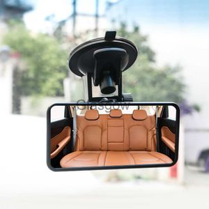 Bilspegel universal säkerhetsbil baksäte baby vy spegel vidvinkel bil interiör tillbehör baby spegel i bilen med pålitlig x0801