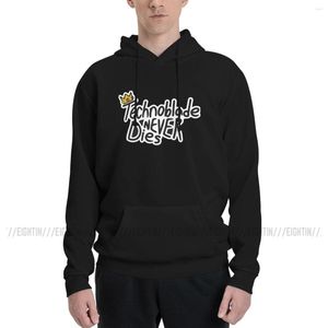 Erkek Hoodies Technoblade Asla ölmez DreamTeam Erkekler Sweatshirt Saf Pamuklu Eşsiz Çift İnce Polar Tasarımları Kapüşonlu Üstler