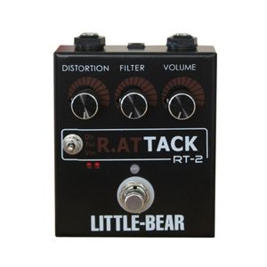 Other Electronics T5EE Tragbares Distortion-Gitarrenpedal, 3-stufiger elektrischer Effektor für Rattenton-Einzeleffektzubehör 230801