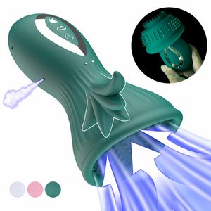 Rotierender Saugvibrator für weibliche elektrische Milchpumpen, Zunge lecken, Stimulation der Klitoris, Sexspielzeug für Erwachsene für Paare