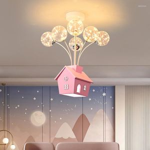 Chandeliers Lights LED Kidsbedroom Decor For Room Indoor Lighting Ceiling Pendant Lamps Living Decoration Lampadario