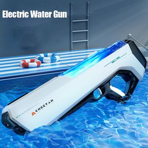 Gun Toys Electric Water Hightech Automatyczne duże ciśnienie wysokie ciśnienie dla dzieci letnie grę na zewnątrz 230731