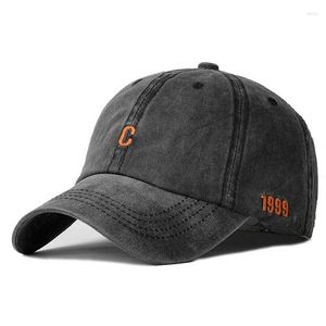 Kapity kulowe 2023AUMUNM UNISEX Strukturowana czapka baseballowa Solid Bawełna Regulowana ZAKREGA SUNHAT Outdoor Sport Hip Hap Hat Casquette