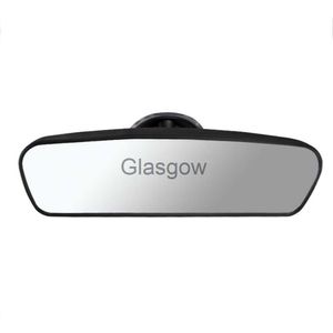 Car Mirrors Car Interior Rearview Mirror Rear View Mirror Large Vision 20060MM Black Windscreen Suction Cup for Car Truck Bus SUV x0801