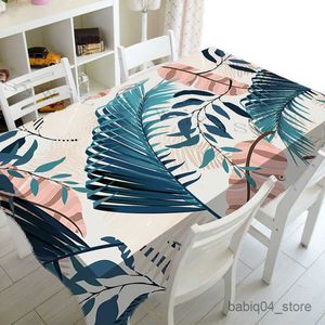 Table Cloth Fresh Tablecloth Table Cover Wedding Decoration Waterproof Square Impermeable R230801