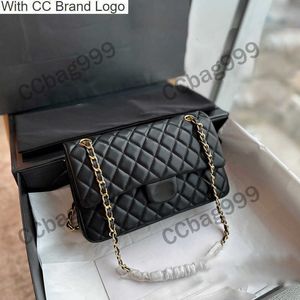 CC Cross Body Classic Classic Lambskin Кожаные сумочки дизайнерские пакеты винтажные золотые серебряные оборудование с двумя лопанами стеганые стеганые роскошные кошельки для женщин для женщин w