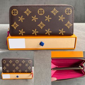 bolso organizador luxos Designer M42616 N61264 bolsa de moedas Clemence estojo para cartão porta-chaves carteiras longas femininas porta-cartões couro genuíno porta-passaporte masculino feminino