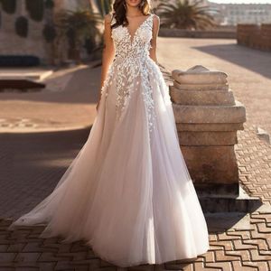 Casual Dresses 2023 White Wedding Party Strapless Lace Fashion Simple Bride Ball Gown Backless Evening Marriage Vestidos