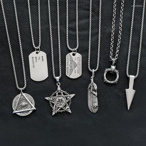 Pendant Necklaces Hip-hop Necklace Sweater Chain Cool Cross Male Trendy Fashion Accessories Female Ornament