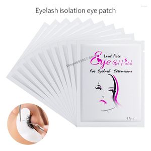 False Eyelashes 100 Pairs/Set 7 Color Eyelash Under Eye Pads Paper Patches Tips Sticker Extension Stickers