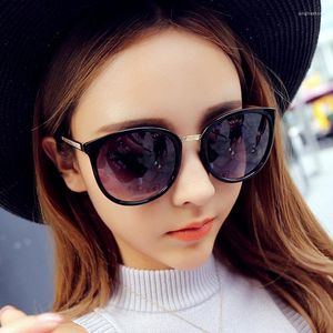 Sunglasses Oversized Round Women Brand Designer Luxury Fashion Eyeglasses Big Shades Sun Glasses Retro Zonnebril Dames UV400