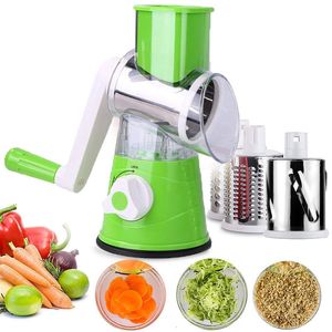 Fruit Vegetable Tools Drop 3 in 1 Multifunctional Cutter Potato Manual Mandoline Slicer Carrot Shred Kitchen Grater 230731