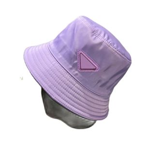 Luxuy nylon hink hatt för män och kvinnor hög kvalitet designer damer mens vår sommar färgglada röda läder metall sol hattar nya fiskare mössor gåvor