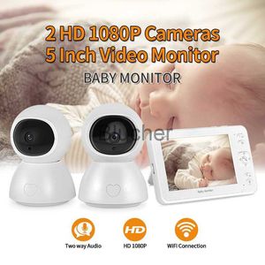 Other INQMEGA 5 inch Wireless Video Baby Monitor High Resolution Baby Security Camera Night Vision 1 With 2 Baby Monitor x0731