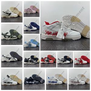 23SS Designer Out Out Office Ooo Flat Casual Shoes Shoelaces Trainer White Black Panda Sneaker Round Head Women Freeway Sneakers Cut-Out Thick Sules Skateboard Shoe