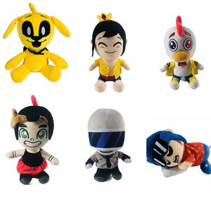 مصنع الجملة 25 سم 7 أنماط My World MikeCrack Plush Toys فيلم الرسوم المتحركة والألعاب التلفزيونية الهدايا الطرفية دمى الأطفال