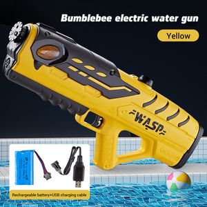 Gun Toys Elektrische Wasserpistole für Kinder mit hohem Druck und starker automatischer Wasseraufnahme2023internet Celebrity Charging Water Spraytoy 230731