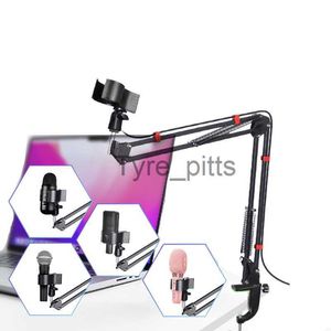 MP3/4 Docks Cradles Good Quality Desktop NB-35 Microphone Professional Audio Arm Stand Condenser Microphone Holder For Live Broadcasting Tiktok x0731