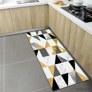 Carpets Nordic Kitchen Carpet Home Entrance Doormat Bedroom Bedside Living Room Decoration Rug Hallway Balcony Bath Anti-Slip Floor Mat R230801