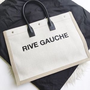 شاطئ Rive Gauche Luxurys Designer Bag Bag Crossbody Totes Clutch Earge Courge Counter Counter Leather Leather Classic Shopper Mens Mens Facts