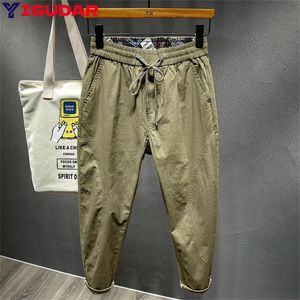 Mens Pants Spring Summer Baggy Jeans Cotton Casual Elastic Straight Denim Trousers Wide Leg Men pantalones hombre y2k 230731