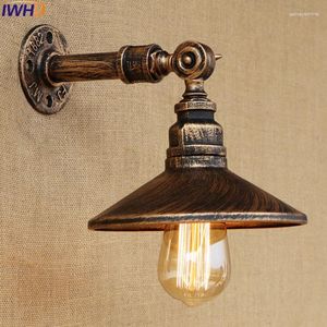 Lampa ścienna rura wodna vintage styl retro loft oświetlenie przemysłowe Nurale LED Edison Sconce appliques schodowe światło