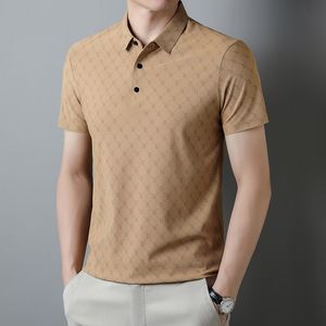 Polo Mens T Shirt Designer Brand Shirts Men Fashion Short-sleeve Pure Cotton Letter Print Design M-5XL