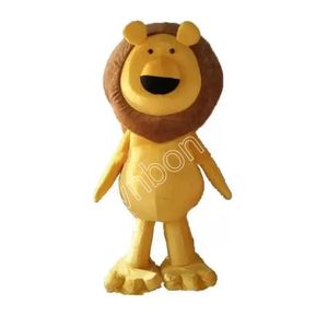 High quality Lion Mascot Animals Costume Clothings Adults Party Fancy Dress Outfits Halloween Xmas Outdoor Parade Suits