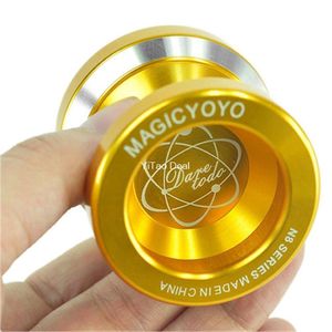 Yoyo yoyo top gloden moda büyüsü yoyo n8 alaşım alüminyum profesyonel yo-yo oyuncak 230801 yapmaya cesaret