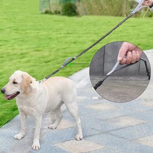 Dog Collars 2.5 125cm Explosion-proof Reflection Leash Nylon Firm Traction Rope Dogs Leashes 5 Colors Strong Leads Ropes Pet Accessories