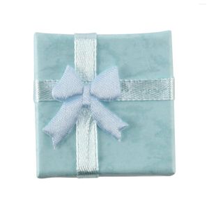 ジュエリーポーチ12pcs bluejewelryリングイヤリングバングルギフトボックスかわいい小さな箱