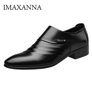 Обувь обувь Imaxanna Men Leahter Loafers Luxury Brand Классическая кожаная мужская капля негабаритная 38 48 230731