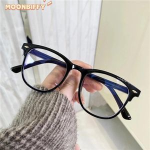 Sonnenbrille 2023 Männer Frauen Fertige Myopiebrille Vintage Ovaler Rahmen Blaulichtblockierende Brillen Kurzsichtig Minus 0 bis -6,0